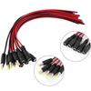 10/20/50PCS 12V DC Connectors Male Female Jack Cable Wire Line Adapter Plug Power Supply 5.5 X 2.1mm for LED Strip Light