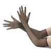 Gants Longs Mitaines Filet Transparent Manches de Bras Strass Élasticité Pêche Mince Scène Performance Cosplay Fête Gants