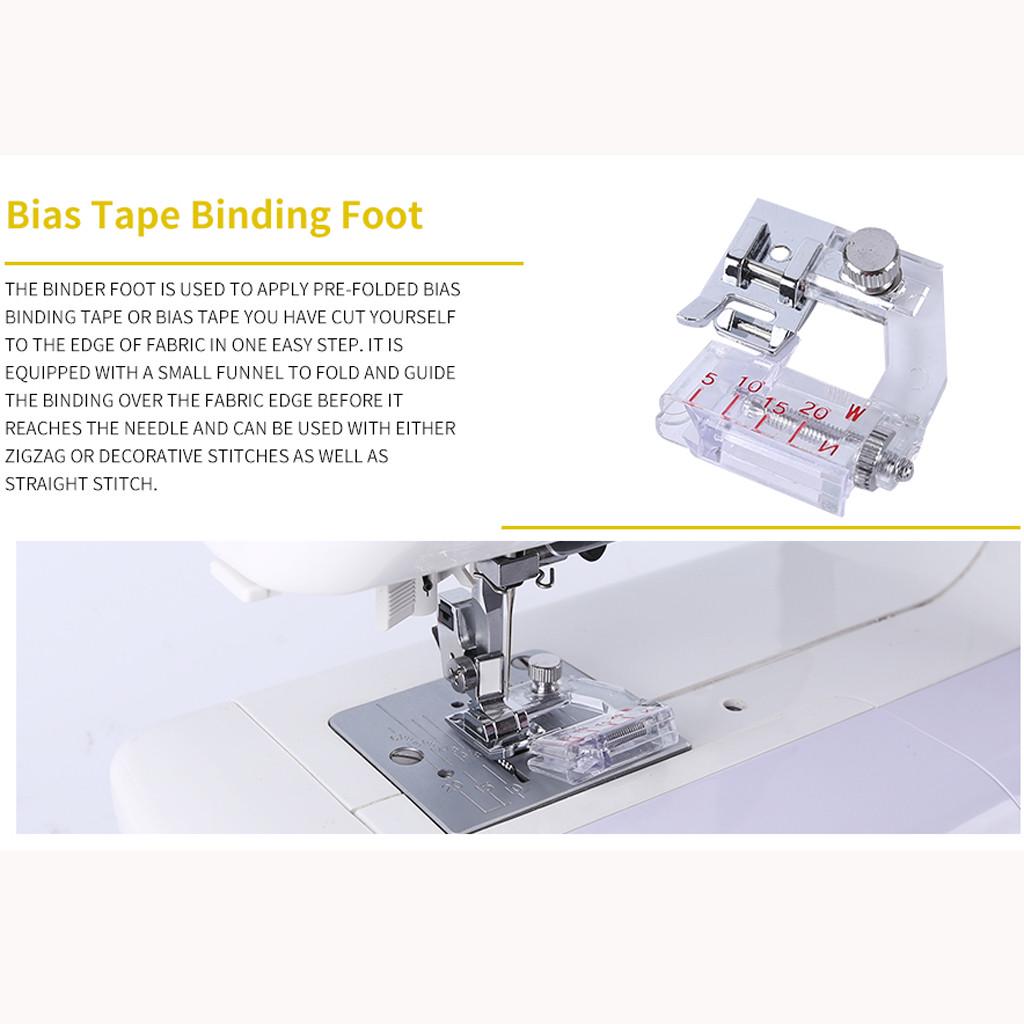 Buy 9PC Rolled Hem Pressure Foot Sewing Machine For Singer Brother Low