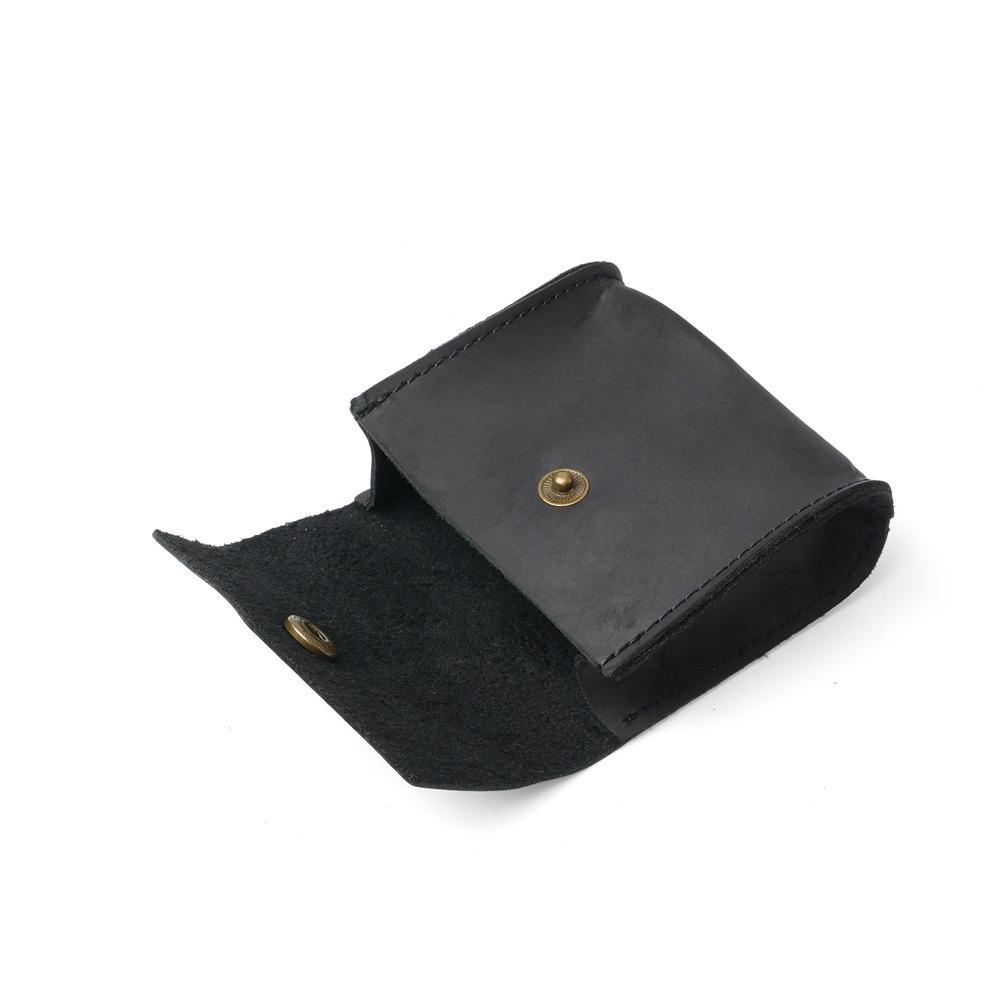 Leather Card Holder Minimalist Wallet Handmade Coin holders Compact Leather coin purses Front Pocket Wallet for Men & Women