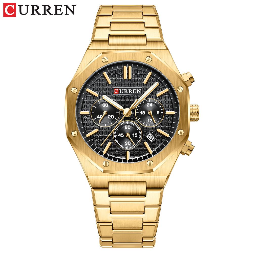 Top Brand Luxury Stainless Steel Waterproof Sport WristWatch Men Chronograph Watch Military Army Male Clock