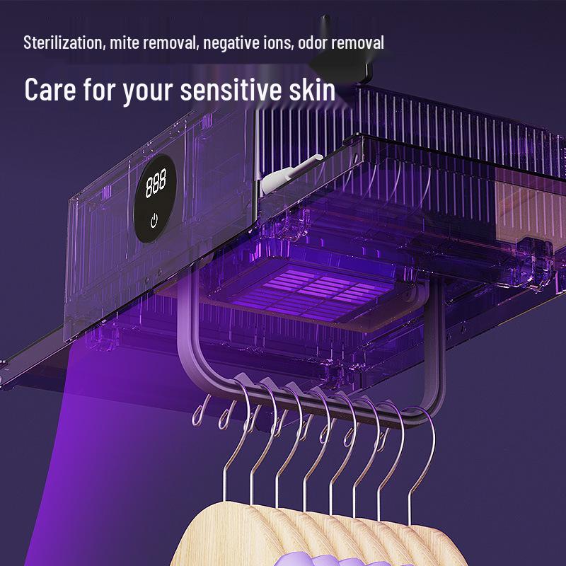 Smart Foldable Clothes Dryer: Quick-Drying, Convenient, Sterilizes Baby Clothes, Perfect for Dorms.