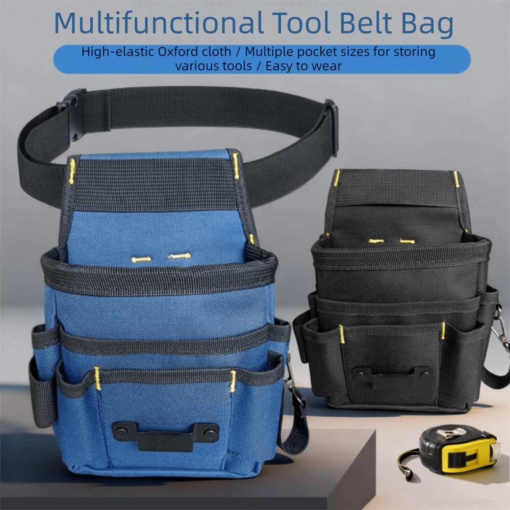Adjustable Waist Belt Garden Tool Belt Multi-functional Multi-pockets Tool Bag Oxford Cloth Durable Material Tool Storage Bag