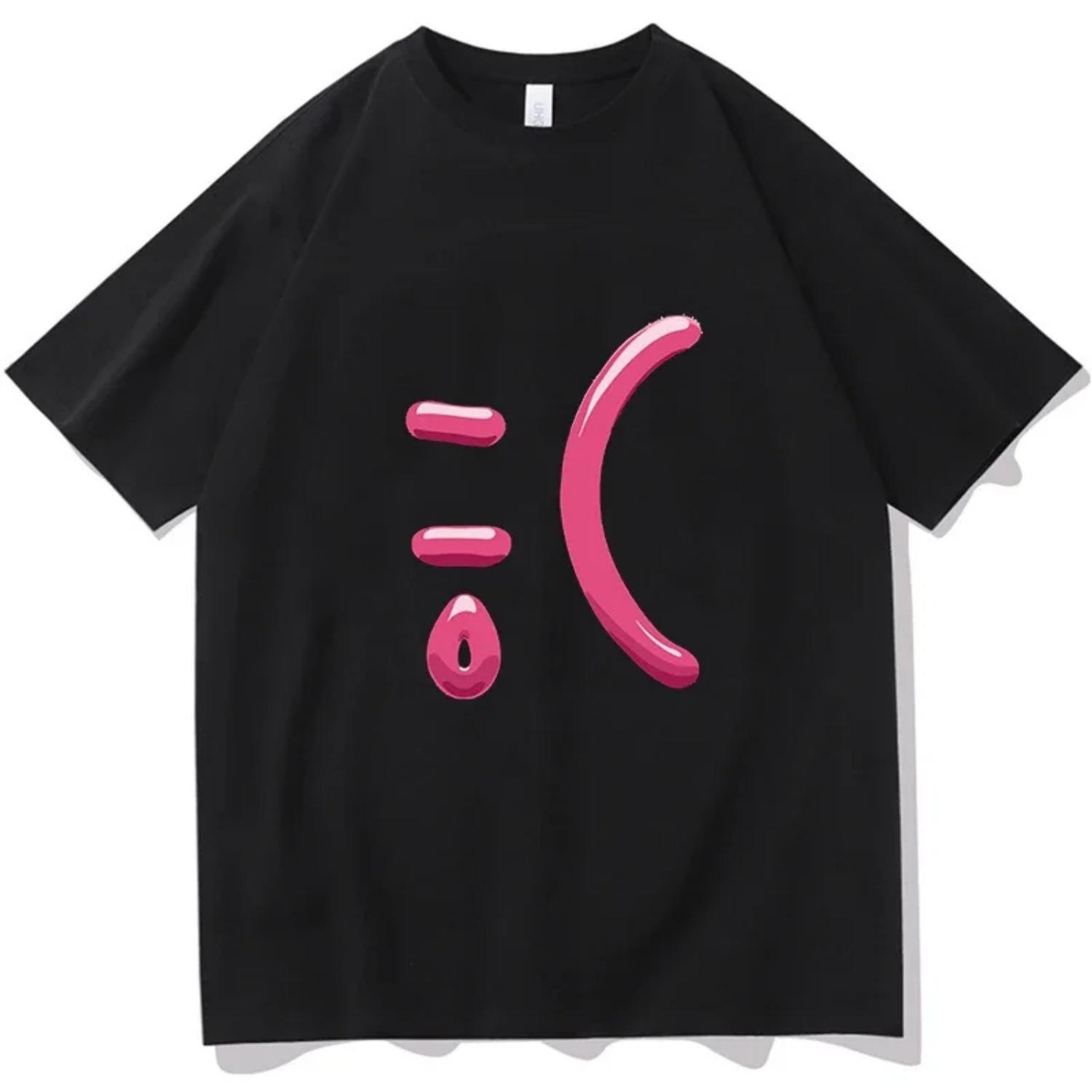 

CARITA TRISTE Single by Ana Mena Emilia Graphic Print T-shirt Funny Casual Fans Tshirt Men Women Hip Hop Vintage T Shirt Clothes S чёрный