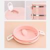 Stackable Food Container Box Round Insulated Soup Thermos Container  for Students&Office Worker