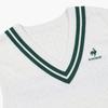 Le Coq Sportif 70  Off cabLe Sweater Vest Unisex Qp123tst12