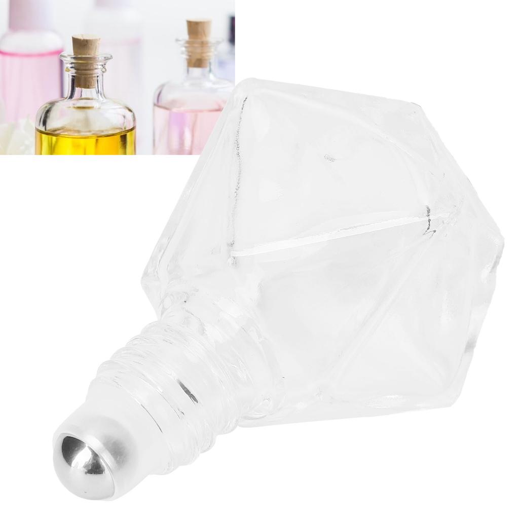 Professional Glass Perfume Roller Bottle Portable Essential Oil Roll On Bottles 8ML