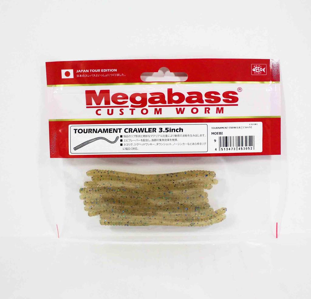 Megabass Tournament Crawler 3.5 Inch Soft Lure Moebi (3052)