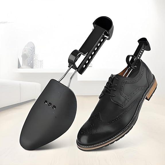 1 Pair Plastic Shoe Tree Shaper Shapes Stretcher Adjustable for Women Men