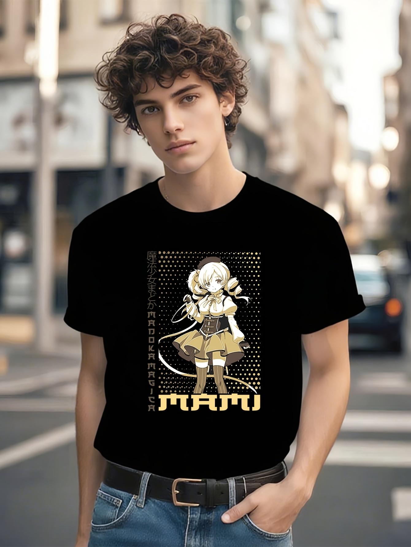 Аниме Мами Томоэ Puella Magi Madoka Magica Футболка - Япония... S