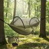 Portable Anti-Mosquito Camping Hammock with Automatic Quick-Opening
