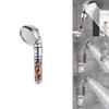 Spa Shower Head 3 Mode Button High Pressure Filter Balls Water Saving
