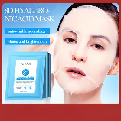 Maschera idratante nutriente antirughe all'acido ialuronico 8D Maschera idratante