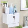Punch-Free Waterproof Wall-Mounted Tissue & Paper Roll Holder