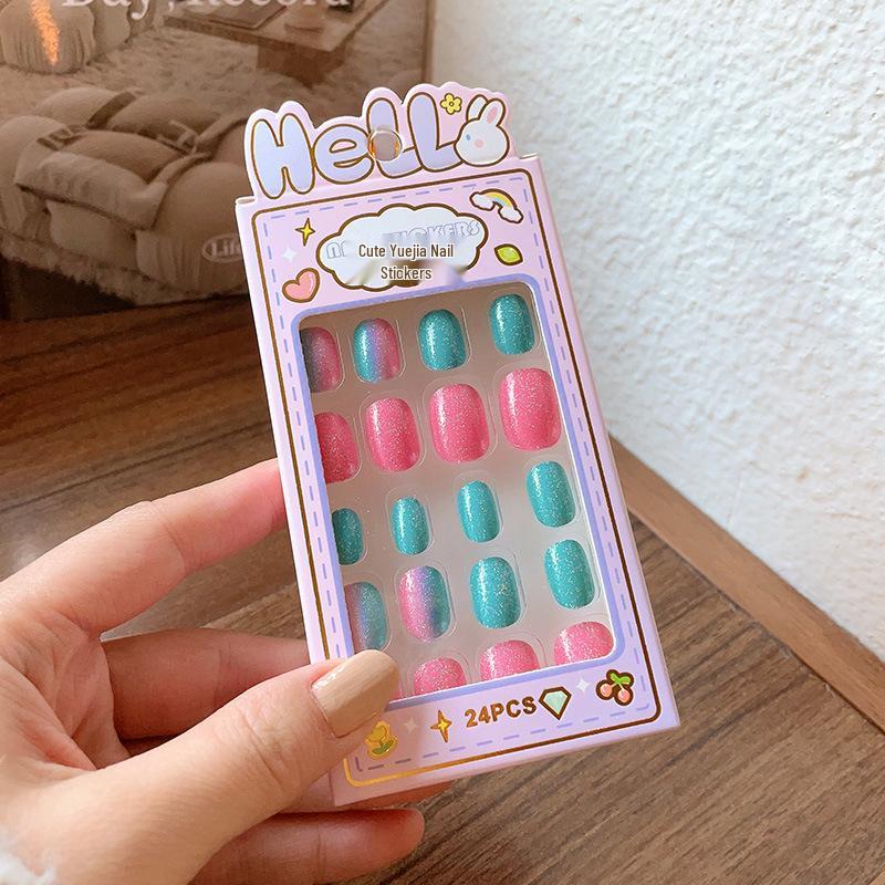 Children's Cute Removable Nail Art Stickers for Girls