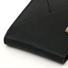 Leather Wallet 1S Crnblk -Premium Black Full-Grain Leather Wallet for Men with Coin Pocket & 6 Card Slots