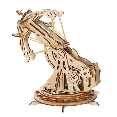 Siege Onager 3D Car Wooden Puzzle, Scale Model,DIY Model Kit, Handcraft Gift,Home Decoration,Mechanical Model Kit, Building Toy