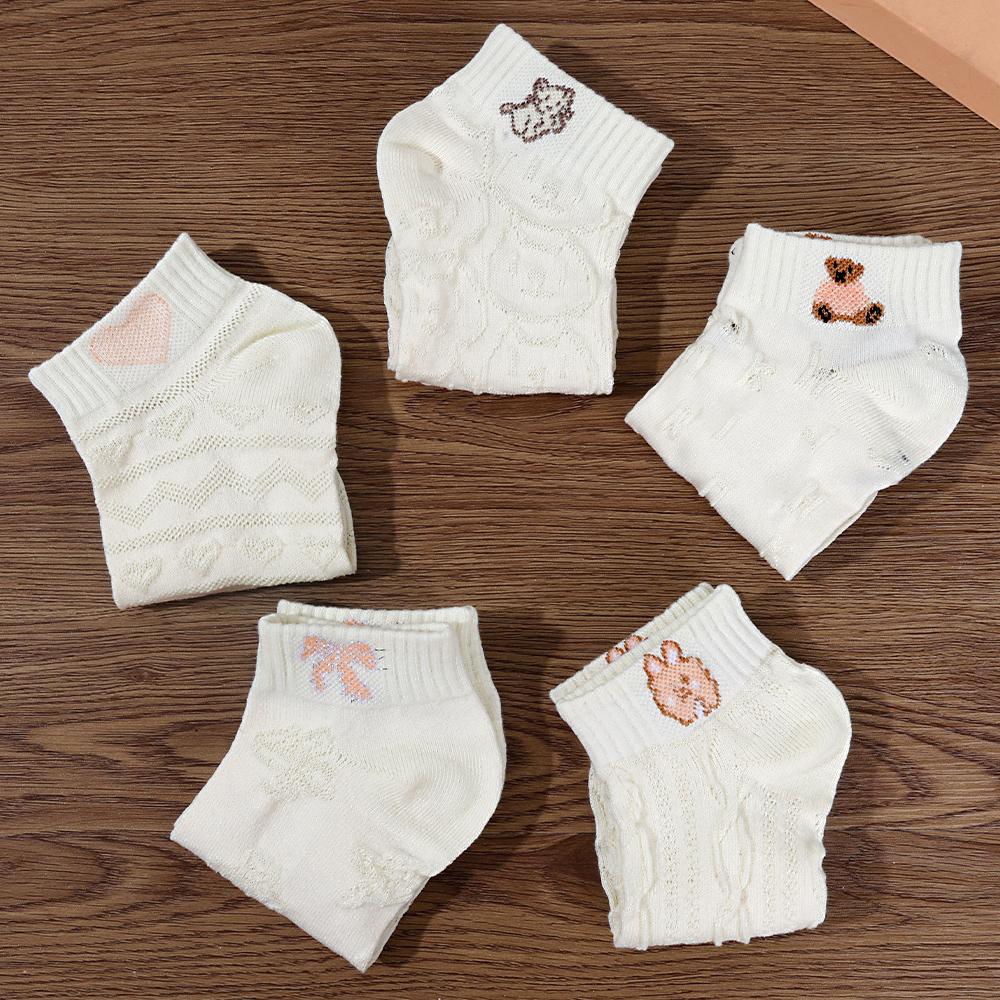 2Pairs Summer Women's Deodorant Short Cotton Socks