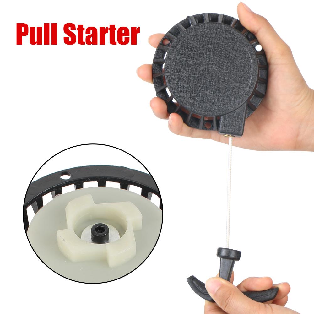 For 2 Stoke Pocket Bike Mini Moto ATV Quad Dirt Pit Bike Aluminum Alloy Easy Pull Starter Recoil Start Engine Parts 47cc 49cc