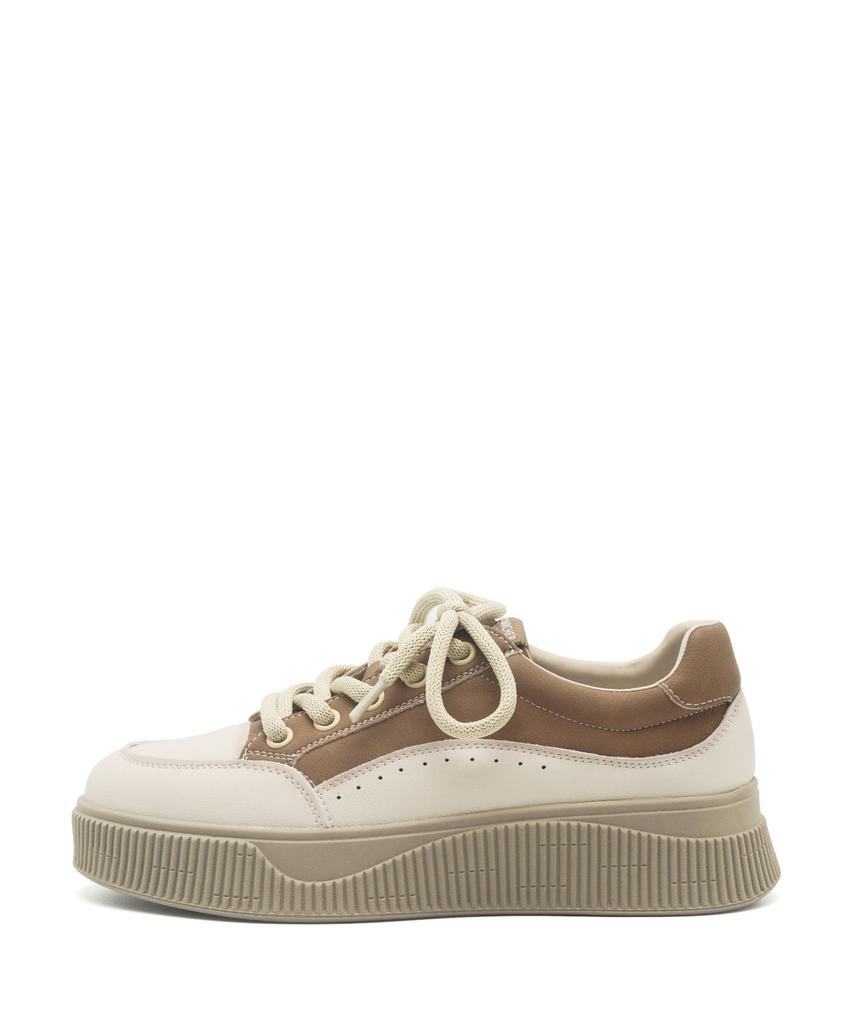 Spur Clod Vintage Washing Sneakers 5Cm Cowhide Sneakers -Va9065 (2Color)