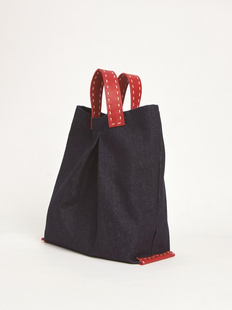 Iroas My Denim Stitch Tote Bag