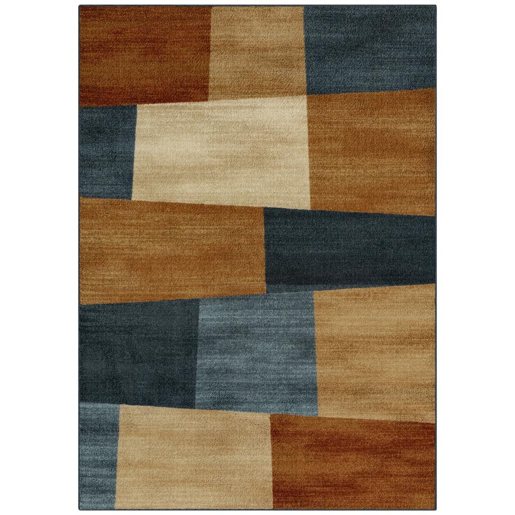 Moroccan Tribal Style Large Area Rug Non-Slip Carpet Hand Washable Polyester Carpet for Living Room Bedroom Decor Floor Mat