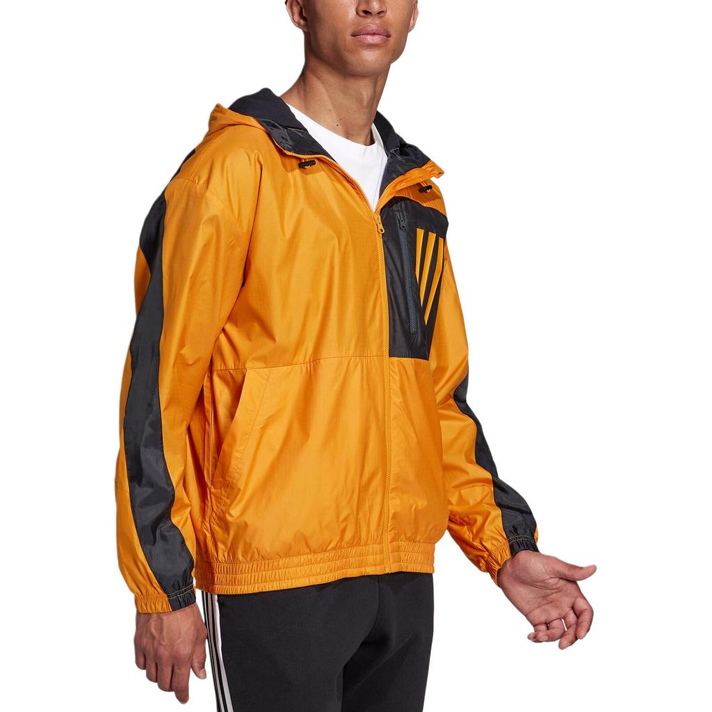 Adidas W.N.D Jackets Men's Orange Hooded Moderate Other H56356