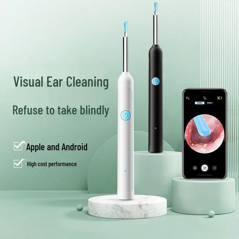 HD Visual Ear Endoscope: Wireless Children's Ear Cleaning Tool with Bluetooth and Luminous Features