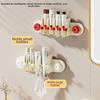 Suction Cup Toothpaste Storage Holder Adjustable Baffle Toothpaste Organizers  Kitchen