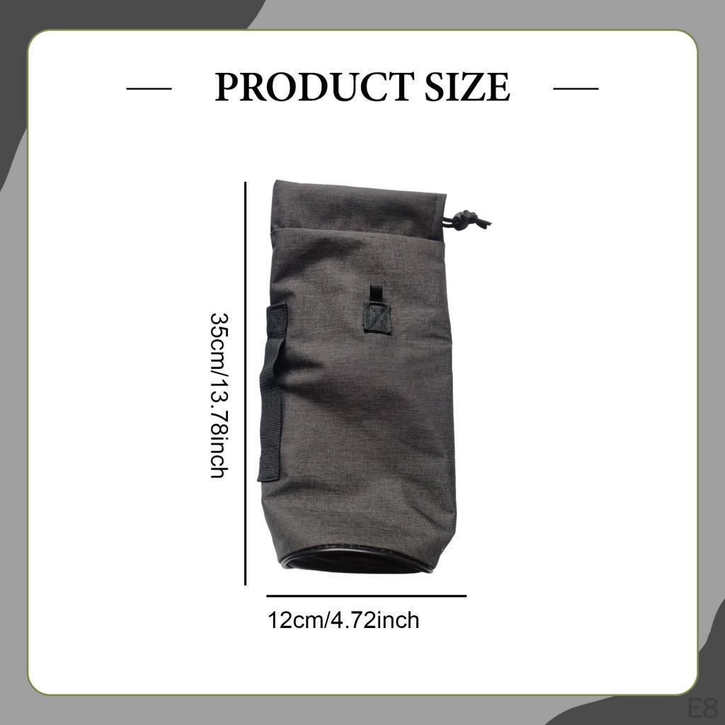 Insulated Bottle Holder Bag Water Cover Oxford Cloth Shoulder Strap Dustproof Suitable for