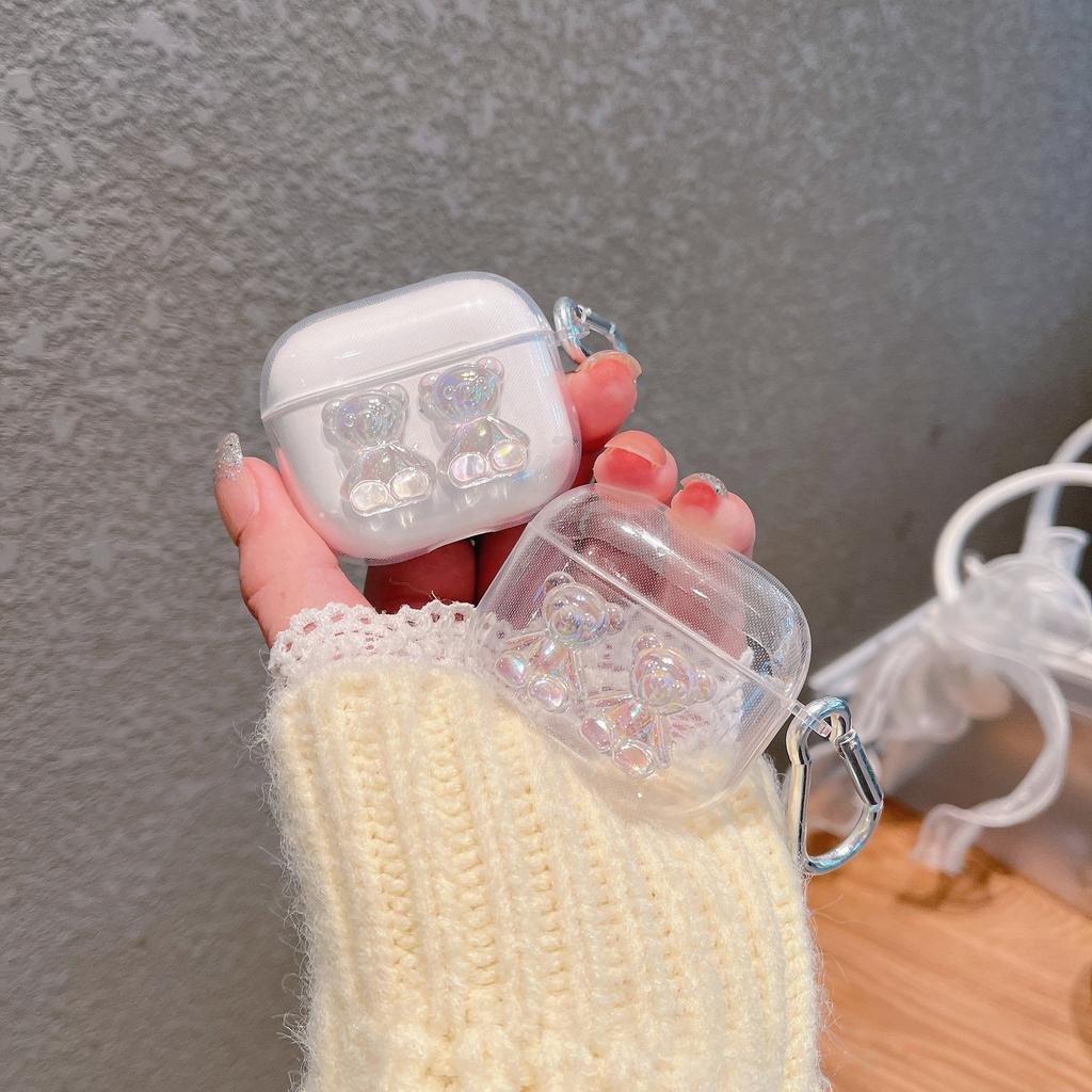 Applicable AirPods 1 Protective Case Cute Cartoon Silicone 1st Generation 1st Generation 4th Generation New 3rd Generation Apple Wireless Earphone Cas