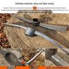 Heavy-Duty Pickaxe with Wooden Handle