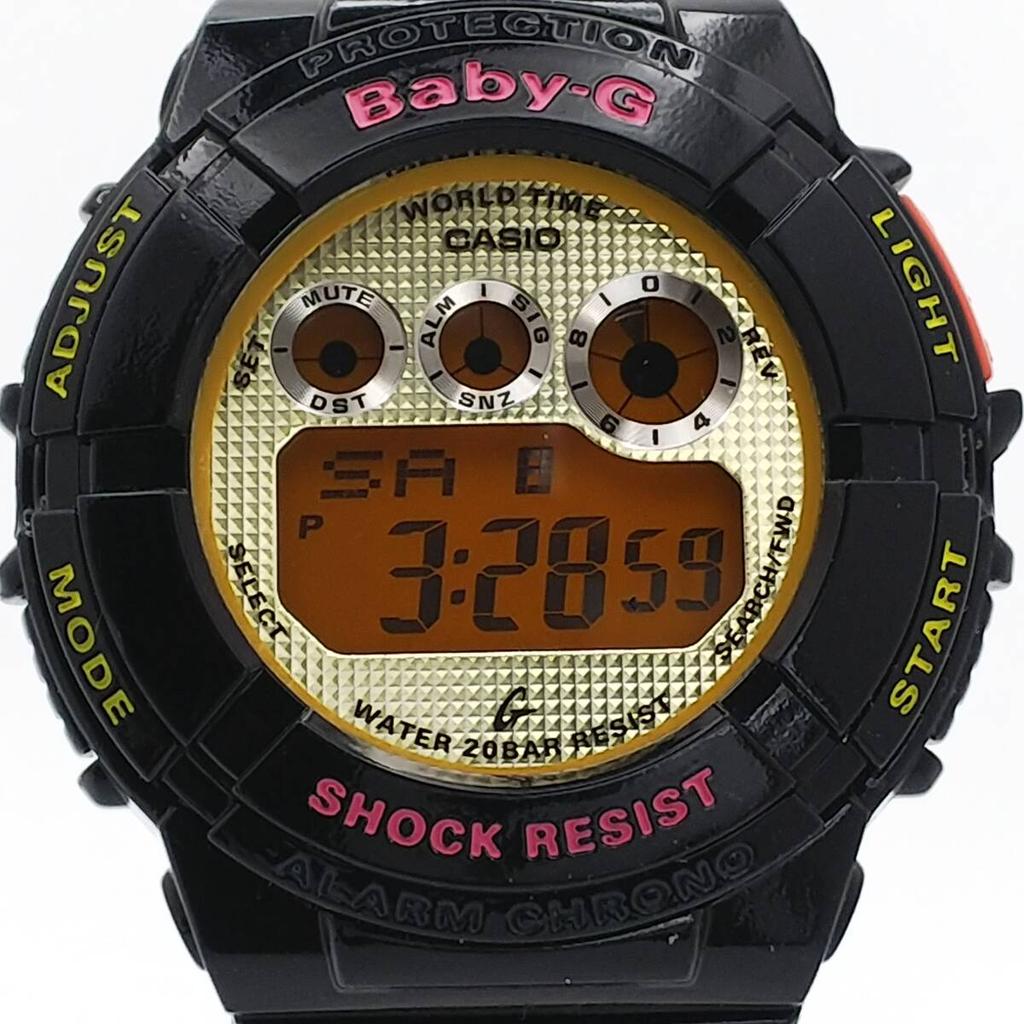 Casio 1099 Watch Pink Digital with Strap BABY-G BGD-121