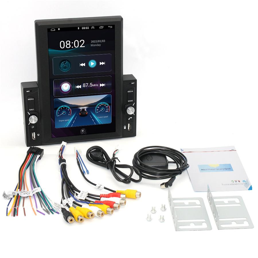

8 Vertical Universal For Android 10.1 2GB +32GB Car Stereo Radio WIFI GPS