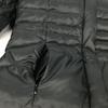 Unvie-rose Blue Fox Fur 80% Down Coat Outerwear Women’s Size 9AR M Black Fox Fur Trim(USED)