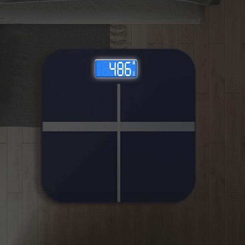 Digital Body Weight Scale LCD Display Precision Weight Measure Bathroom Floor Scale for Women Men Home Electronic Scales
