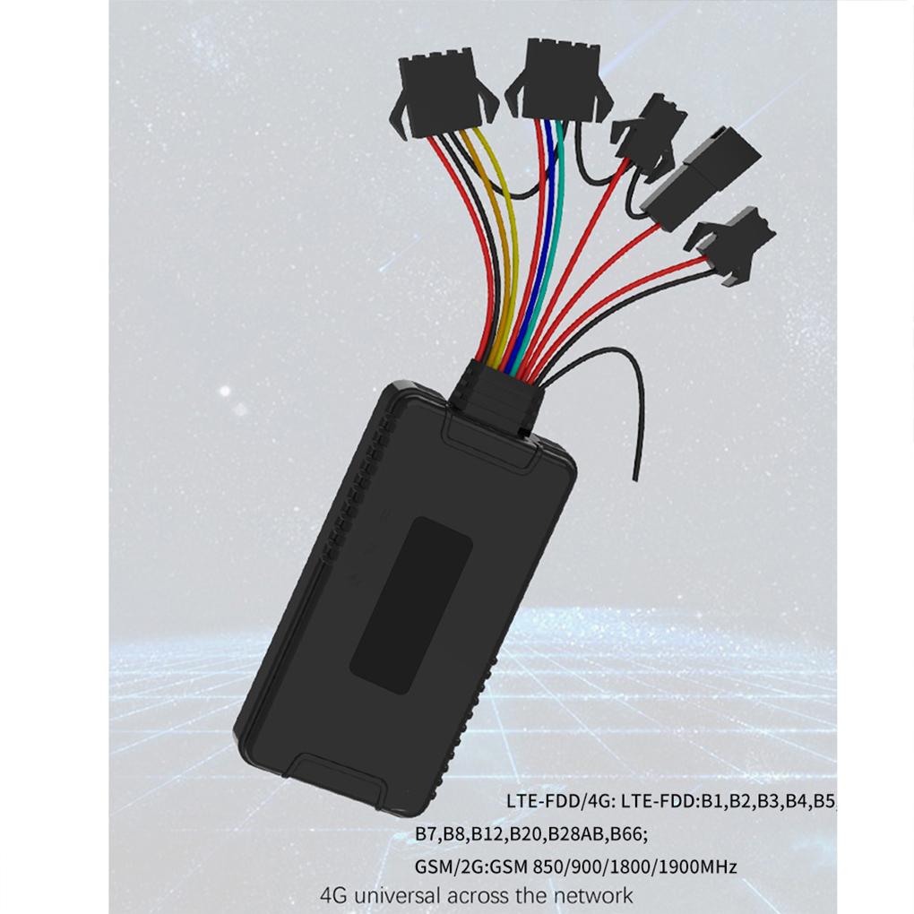 Lokalizator GPS 4G 7670SA do śledzenia pojazdów samochodowych i motocyklowych z odcięciem zasilania olejem i 2 pilotami