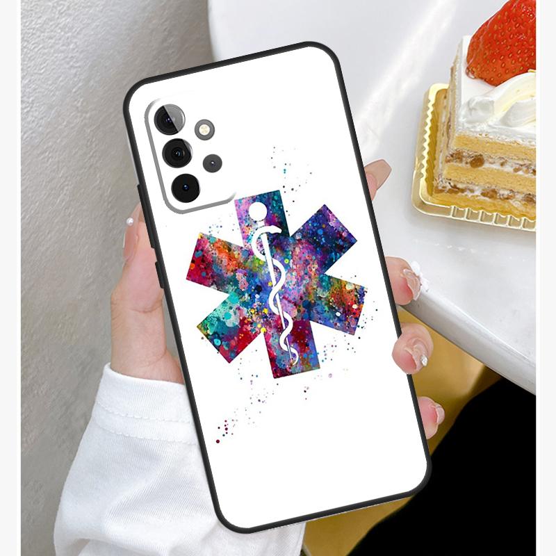 Doctor Nurse Medical Medicine Health Case For Samsung Galaxy A53 A33 A23 A13 A15 A25 A35 A55 A54 A34 A14 A51 A12 A32 A52 Cover
