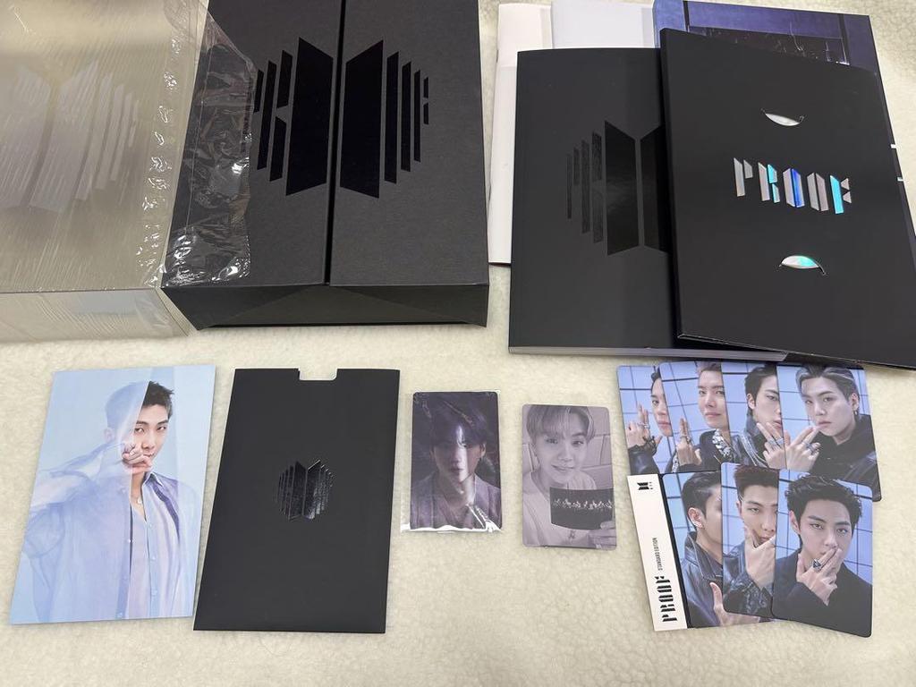 [USED] BTS Proof Standard Edition Suga Trading Card