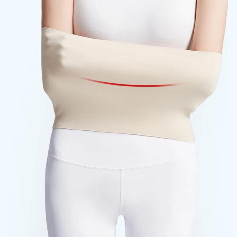 Scaldamidolla Foderato in Pile Fascia Lombare Termica Morbida Protezione Addominale Calda Foderata in Pile per Uomo Donna Uso Autunno Inverno