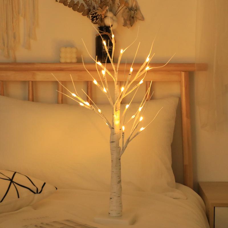 LED Birch Tree Simulated Christmas & Holiday Lights - Home & Landscape Decoration