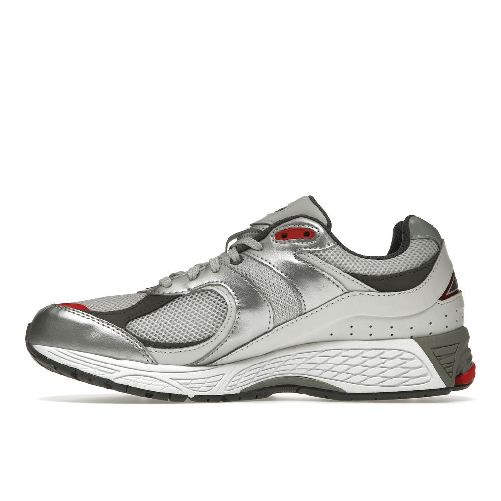 New Balance 2002R Silver Metallic Team Red Men Sneakers M2002RLB