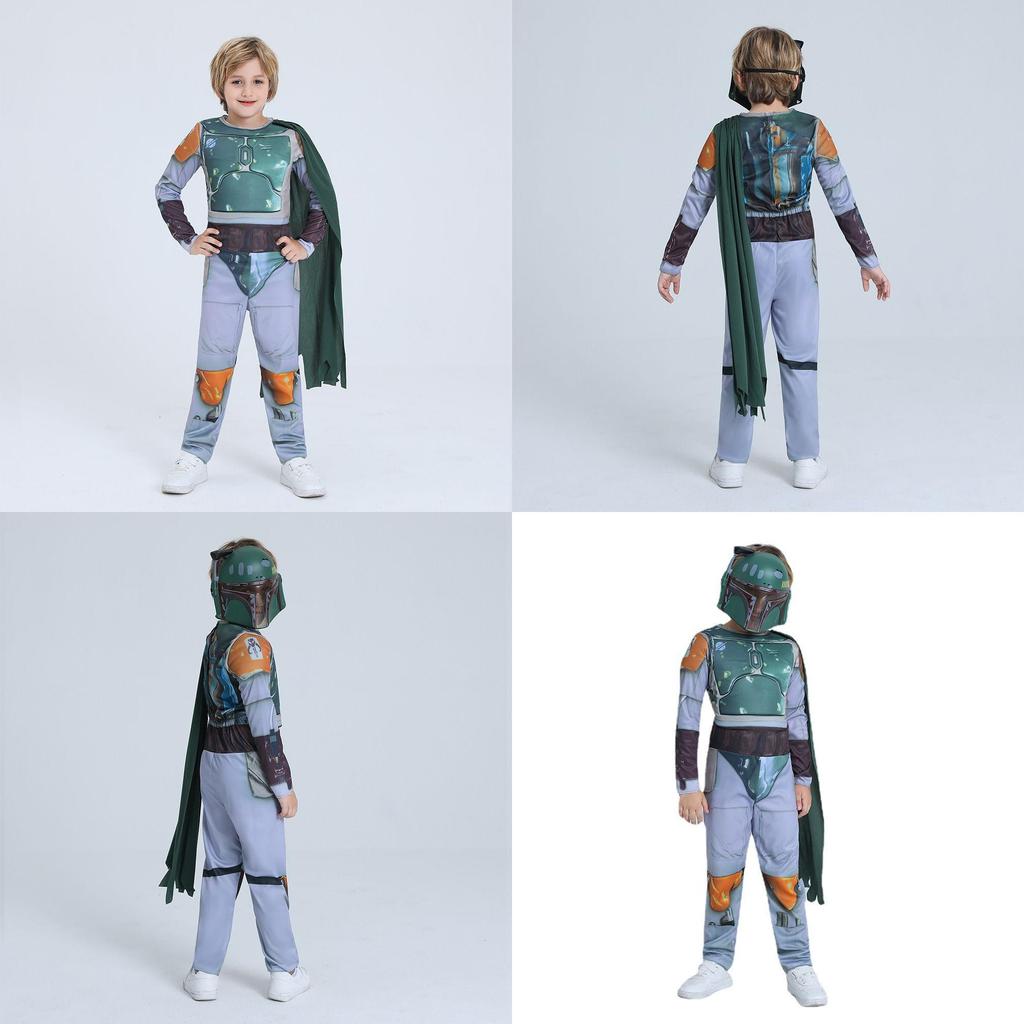 Star Wars Boba Fett Cosplay Costume Mask For Kids Halloween Party
