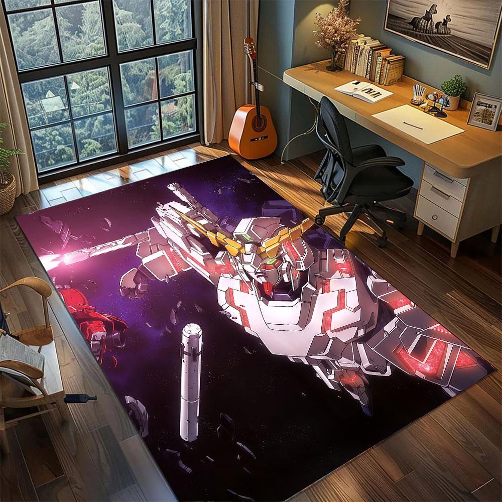 

Ковер Gundam Wing для гостиной, спальни, домашнего декора, крутой коврик из фильма, игровой коврик для пола 60x90cm
