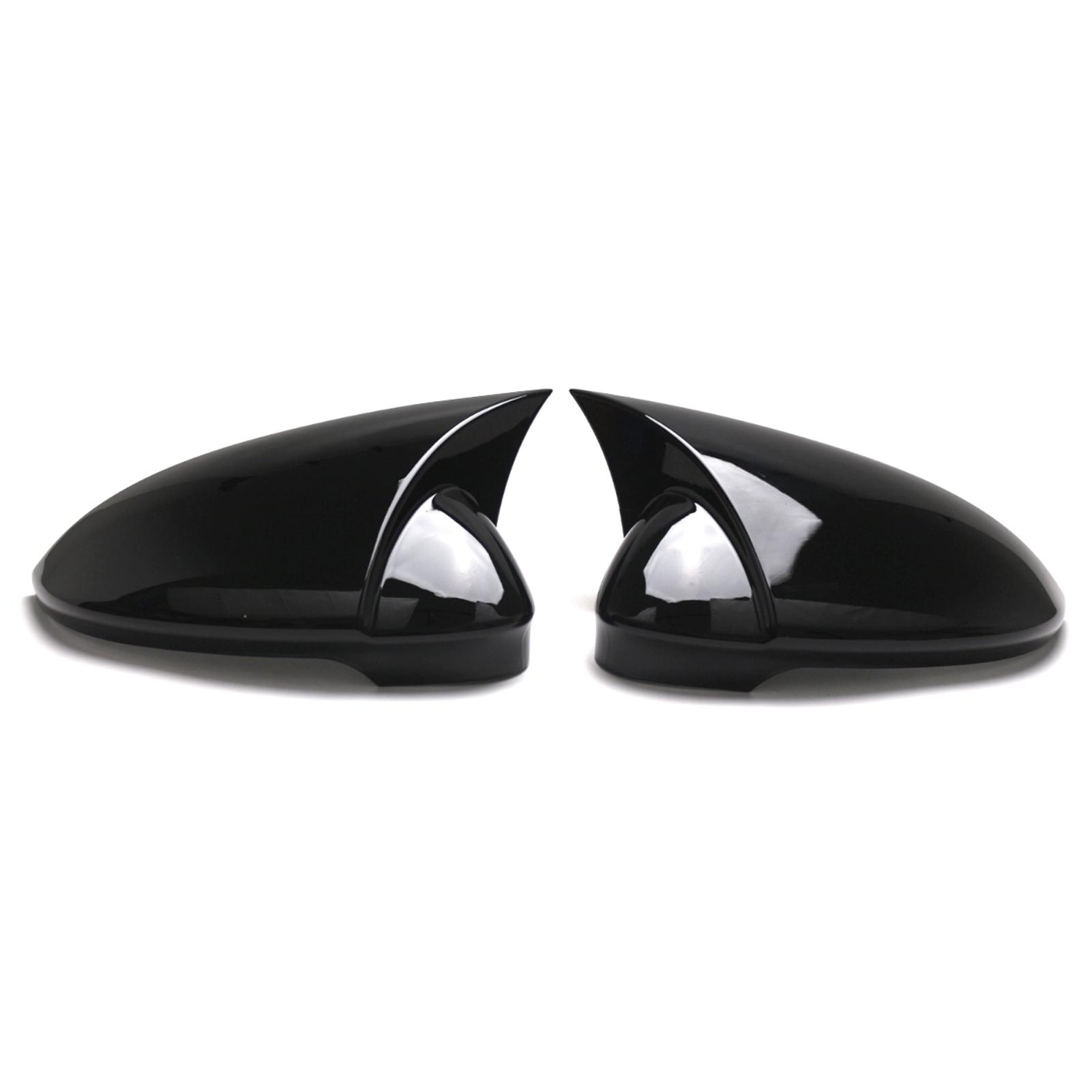 

1 Pair Rearview Mirror Covers Replacement for VW Golf 8 2020 2024, 5H0857537, 5H0857538, 5H1857507, 5H1857508 чёрный
