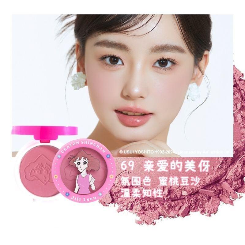 JILL LEEN - Crayon Shin-chan Soft Mist Blush Limited Edition - 17 Colors