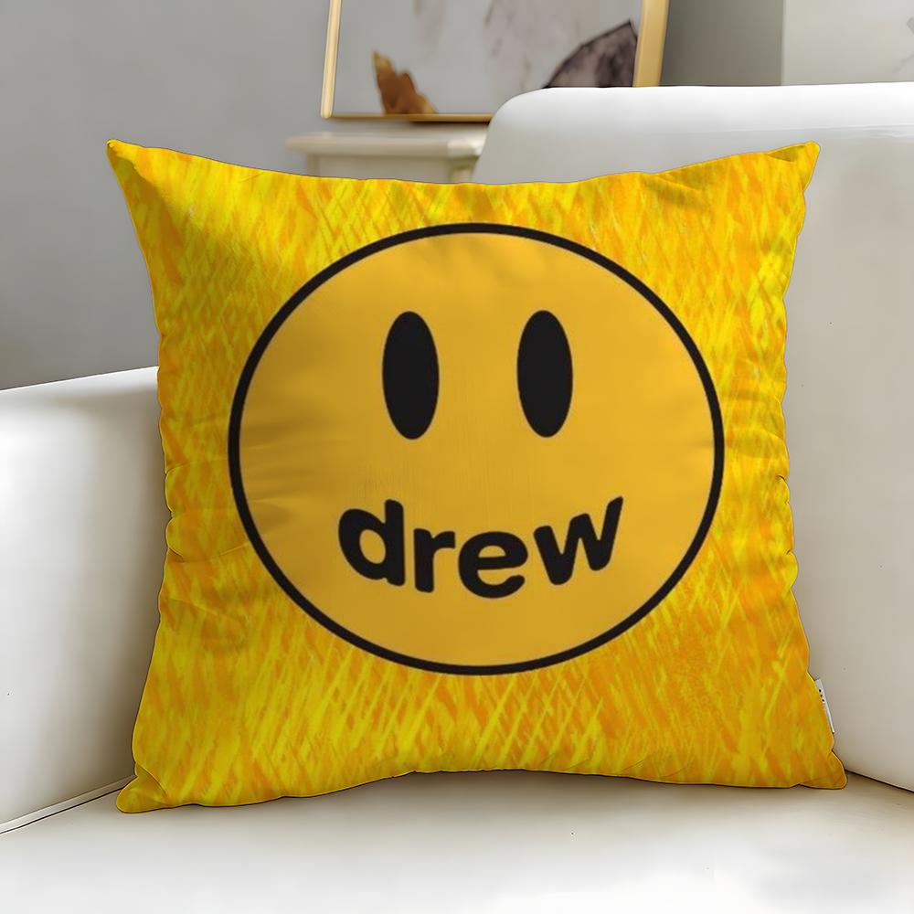 

popular fashion brand Drew House Cushion Cover Soft & Easy-Wash Pillow Case – Versatile for Couch, Bed, Travel and Office 30cmx30cm