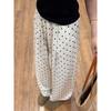 Polka Dot Linen Pants for Women 2026 Summer Thin Style Plus-Size High-Waisted Loose Slimming Wide-Leg Casual Pants