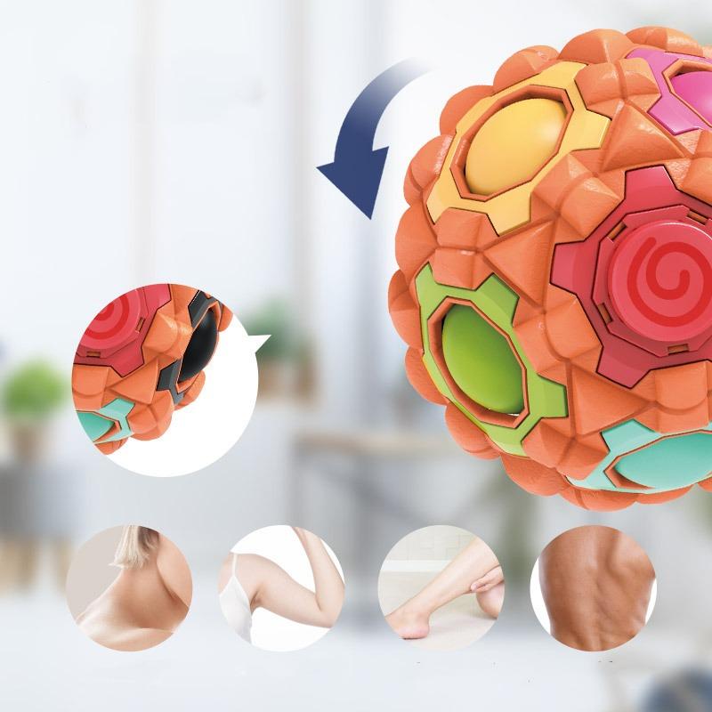 Bambini Giroscopio Luminoso Bambini Illuminazione Plastica Massaggio Corpo Antistress Giocattoli Cervello Coordinazione Capacità Formazione