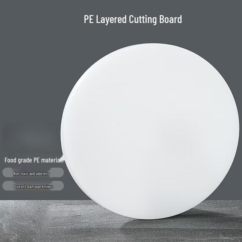 Large Round Food-Grade Plastic Chopping Block